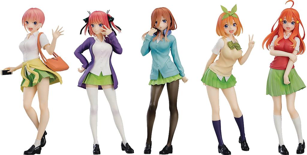 GOOD SMILE COMPANY The Quintessential Quintuplets Pop-Up Parade PVC Figure Special Set