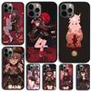 Genshin Impact Hutao Phone Case For iPhone 17 Air 15 16e 14 13 Pro Max Coque 12 11 Pro Max PLUS Cover