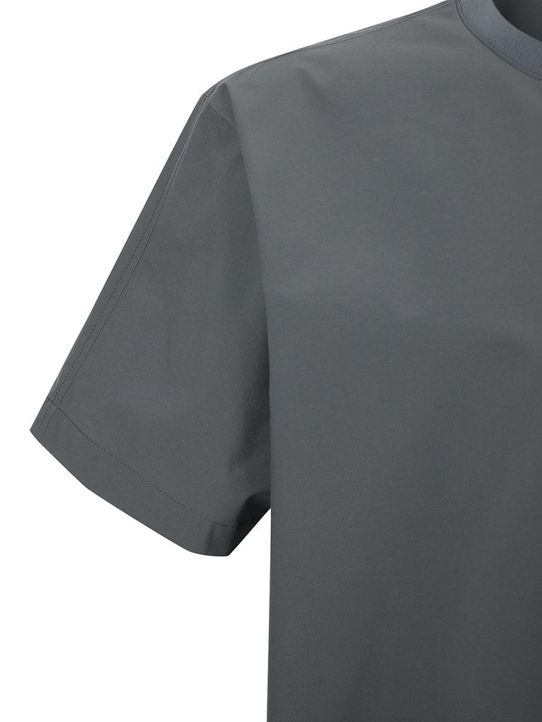 DISCOVERY EXPEDITION Freshvent Woven Short Sleeve T-Shirt (D/Grey)