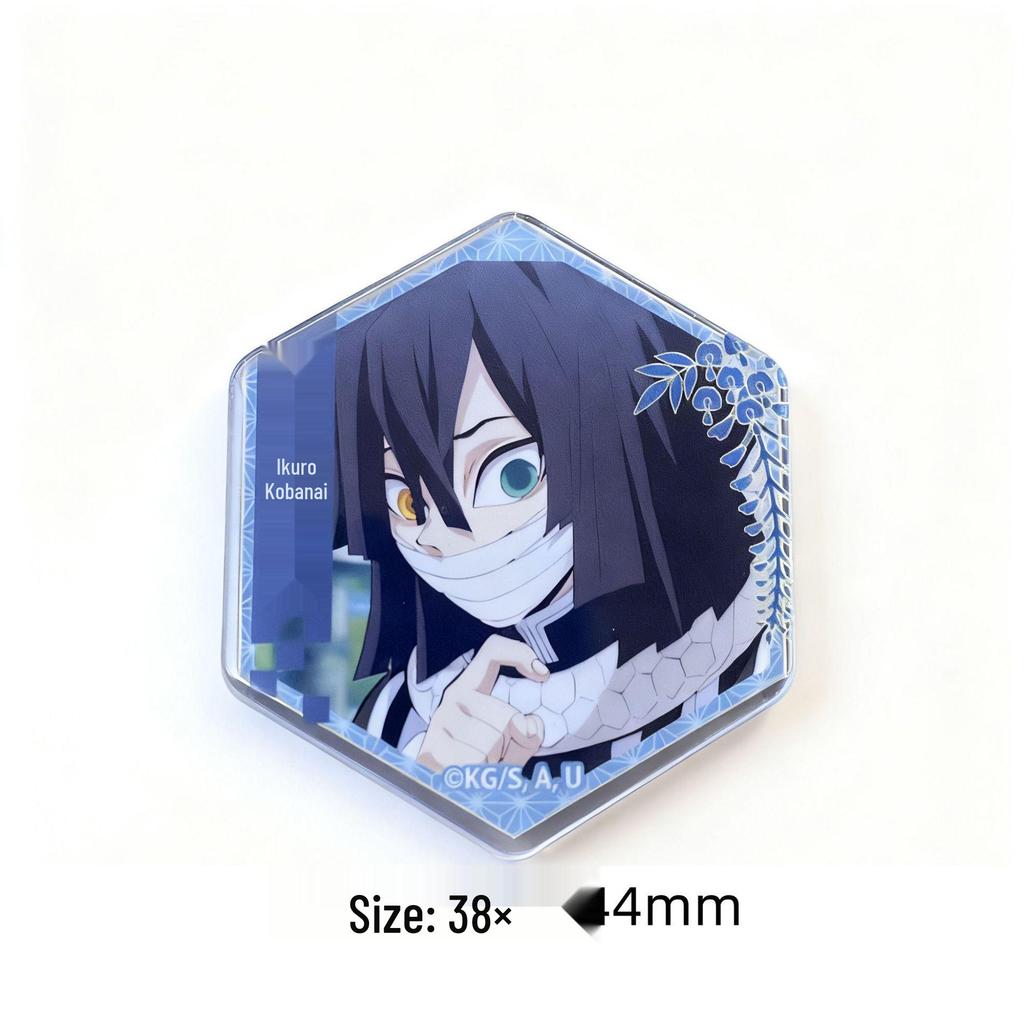 Magnes Demon Slayer: Nezuko & Tanjiro Kreatywna Naklejka Dekoracyjna Anime