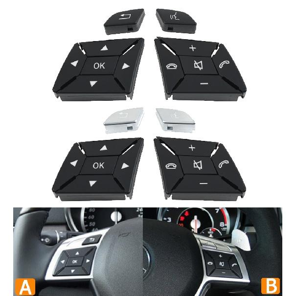 

Внутреннее рулевое колесо автомобиля, многофункциональные клавиши, кнопки управления переключателем для Mercedes Benz GL ML W166 G Class W463