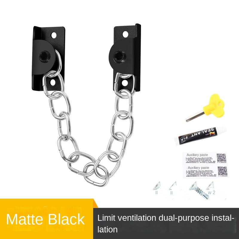 

Цепной замок безопасности для окон, не пробивающий лезвия, ограничители дверей и окон, защита для безопасности детей, раздвижные и раздвижные двери и окна