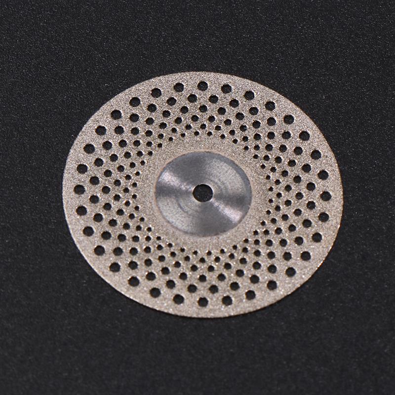 Dental Lab Double Sided Diamond Cutting Disc 22Mm For Separating Polishing Ceramic Crown Plaster Or Jade