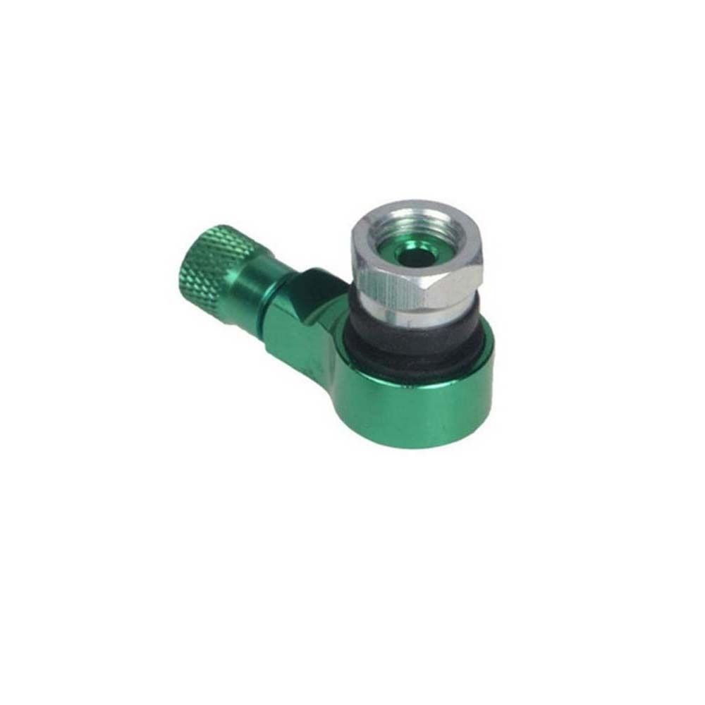 Zinc Zinc Alloy CNC 90 Degree Angle Valve Adaptor Motorcycle Gas Nozzle Extension Valve Stem Tyre Valve