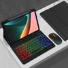 Tastaturabdeckung für Xiaomi Pad 7 7 Pro 11,2 Zoll 2024 Hülle für XIAOMI Pad 7 Pro 11,2 Zoll Hintergrundbeleuchtete Bluetooth-Tastaturhülle Funda