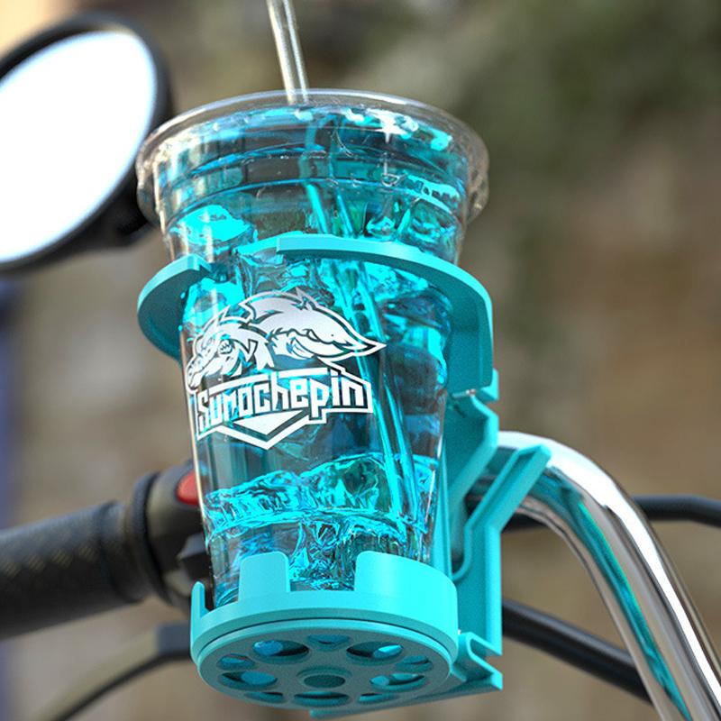New Style General Motorcycle Cup Holder Modified Accessories Foldable And Rotatable Water Cup Bottle Kettle Holder