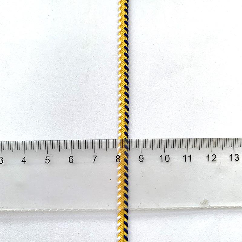 5m/16.4ft Each Pack Lace Ribbons Trims Homemake Thin DIY Craft Curve String Sewing Ribbon Dance Dress Costumes Neckwear Accesssory Decoration