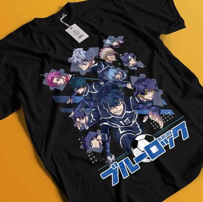 Blue Lock Shirt Seishiro Nagi T-Shirt Isagi Yoichi  Tshirt Rin Itoshi Soft Tee