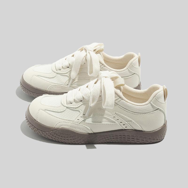 

Универсальная белая обувь Модная женская обувь Повседневные кроссовки Сетчатая дышащая спортивная обувь Обувь для немецких тренировок с увеличением роста 40