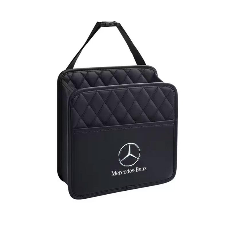 CRV1 Car Backseat Organizer Storage Bag Tissue Cup Holder For Mercedes benz E GLK CLS A W204 W213 W221 ML ABR Apple Tree Accessories