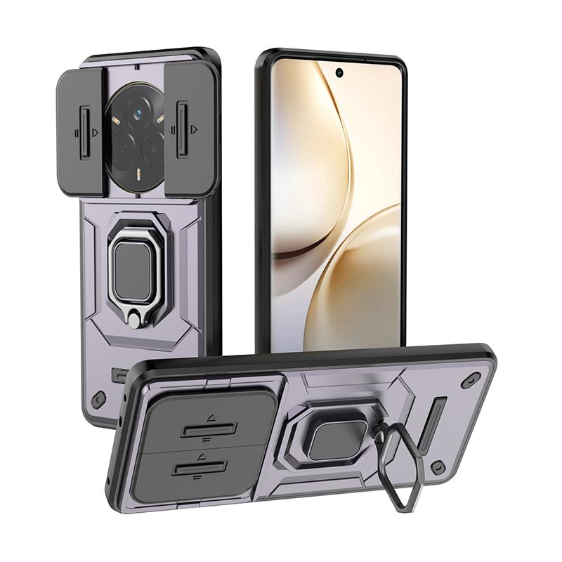 For Oppo Realme 13 Pro Plus Case Lens Protection Armor Shockproof Coque For Realme 12 Pro Plus 12 Lite 4G Ring Stand Back Cover