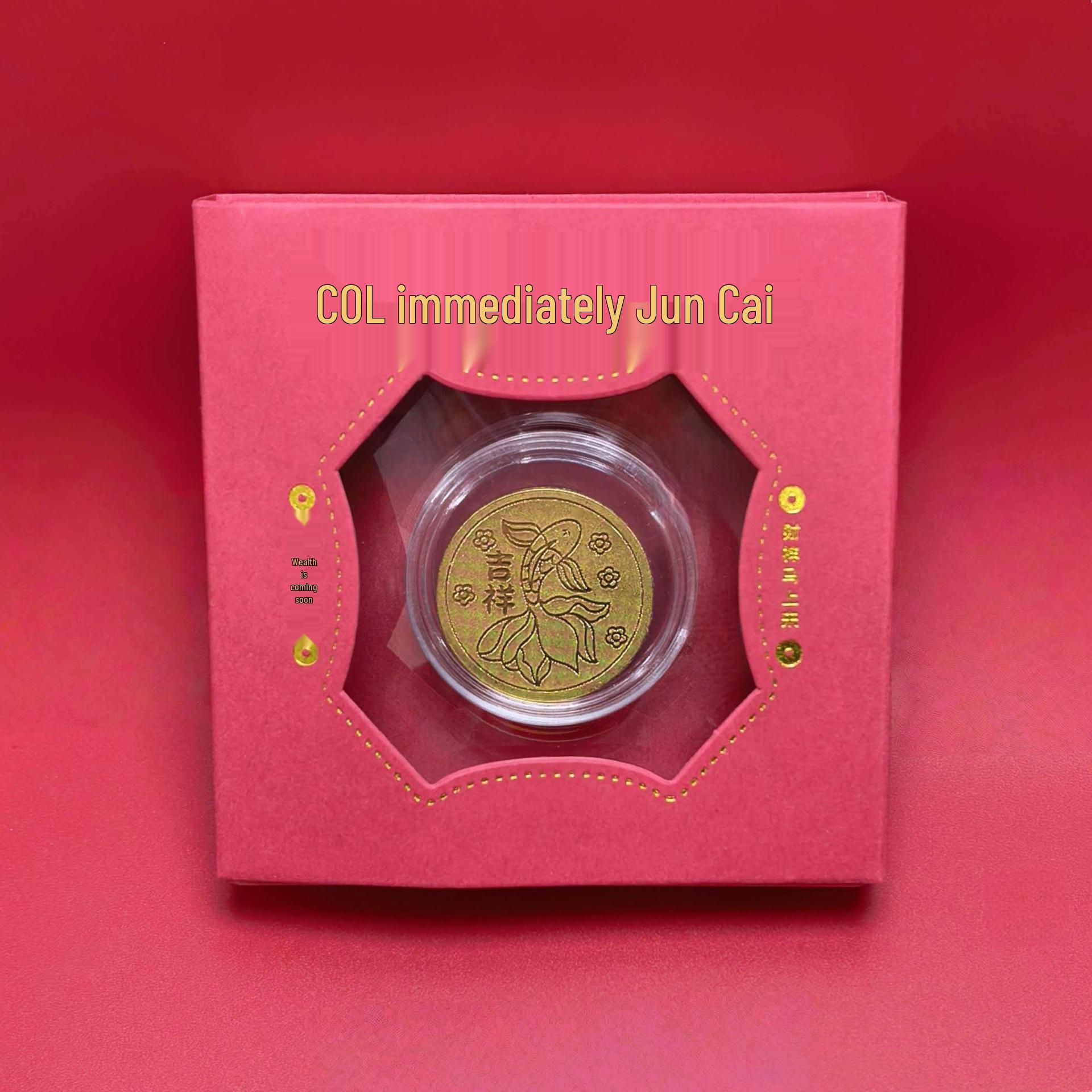Gold Phone Sticker Gift Box: New Style 999 Pure Gold Phone Sticker - Instant Prosperity!