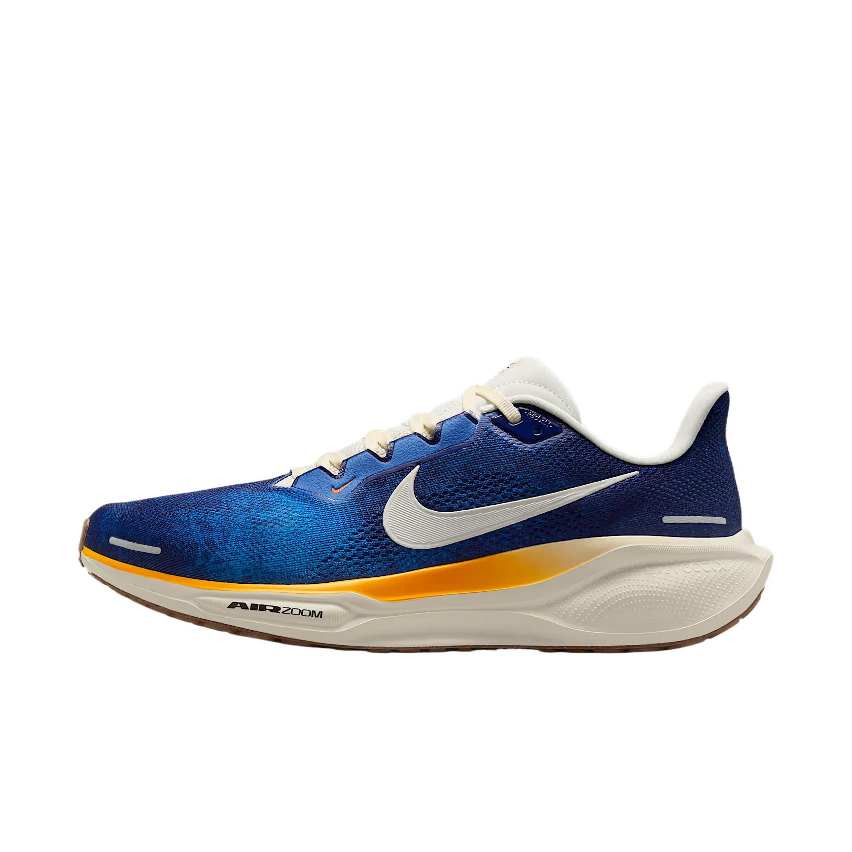 

Nike Air Zoom Pegasus 41 Blue Void Orange Blaze Men Sneakers Metallic-Gold Sail IB7723-492 42.5
