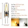 Professional 12V Filament Bulb Warm 3000K Energy Efficient G4 LED Bulb Cool White 6000K Halogen Glass Lampa Home Lighting