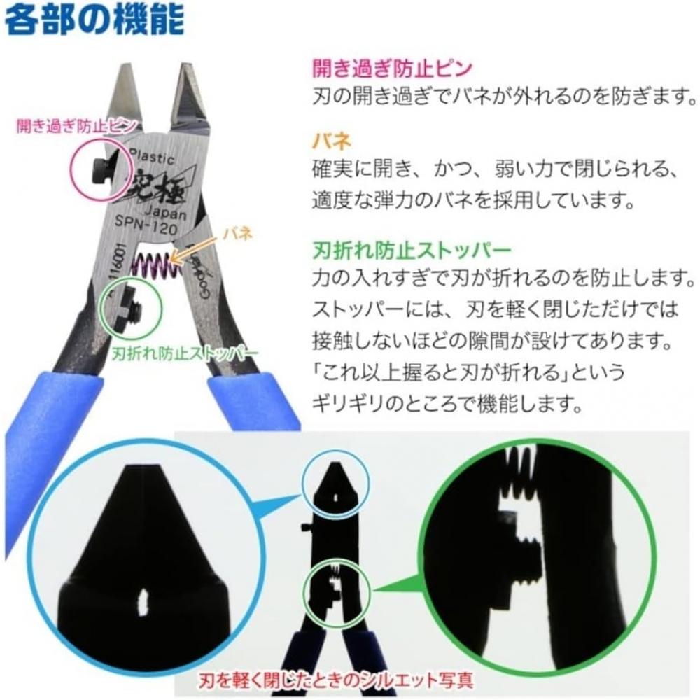 GodHand Ultimate Nipper 5.0 GH-SPN-120 Hobby Tool