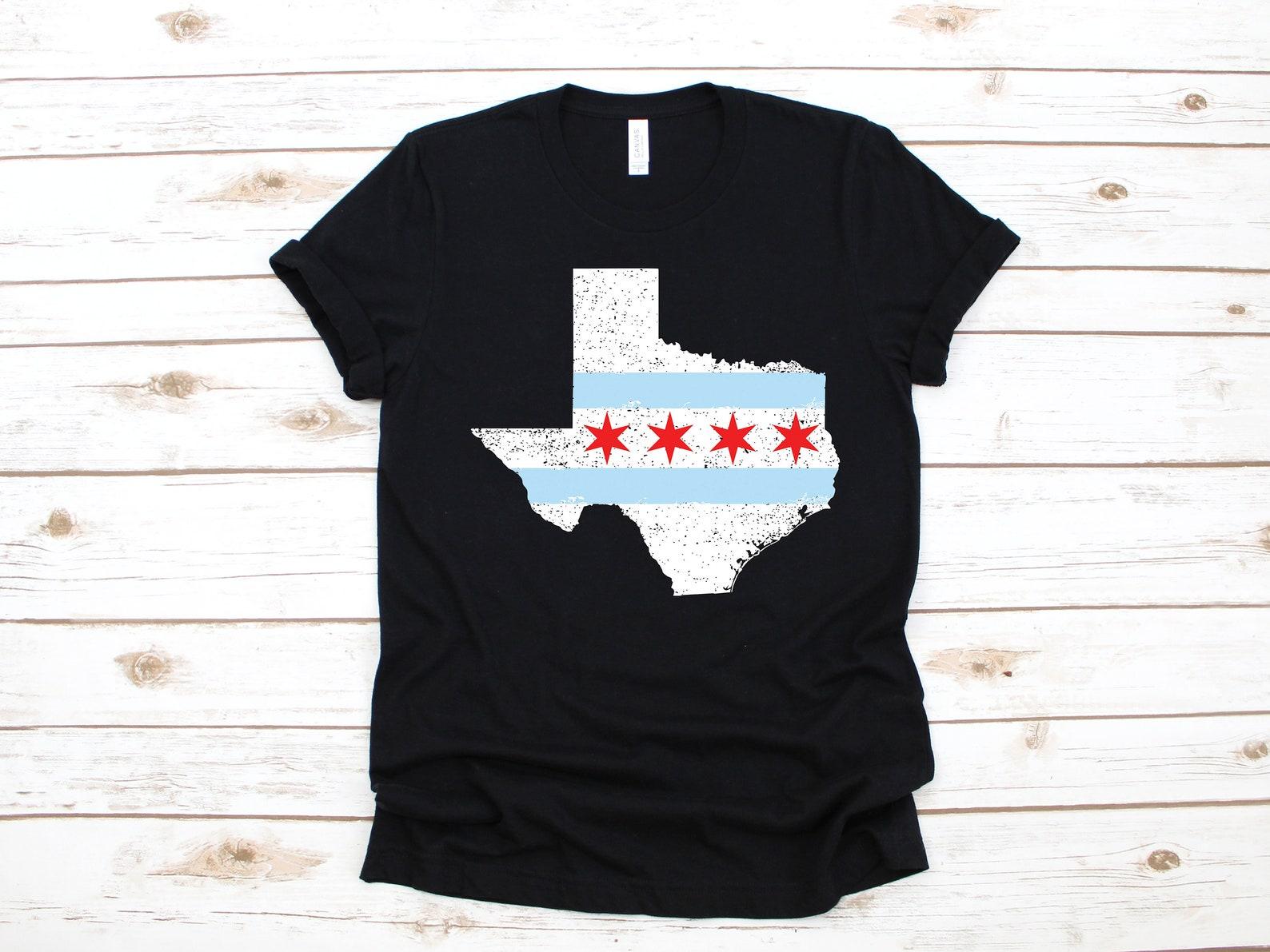 Chicago Texas T-Shirt, Chicago Austin Texas Shirt, Chicago To Texas Move, T-shirt,T-shirt, T-shirt S