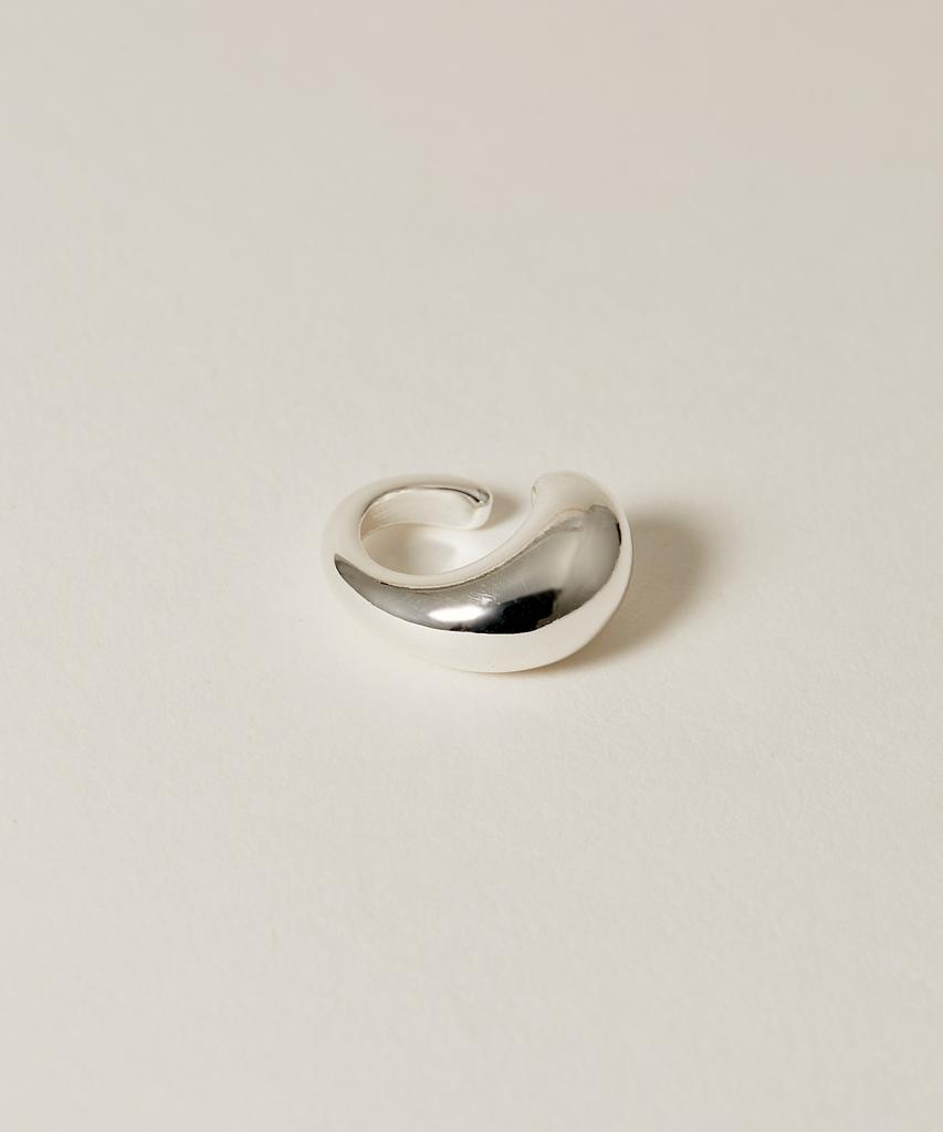 Novice Tokyo Drop Ear Cuff / Silver