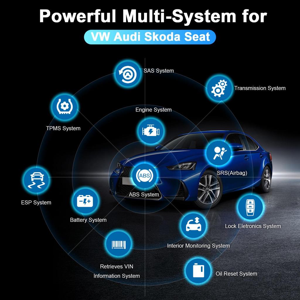 AUTOPHIX 5600 for VW for OBD2 Car Auto Scanner Tool ETC Service Reset EPB TPMS OBD 2 Diagnostic Tool Check Engine Reader Code