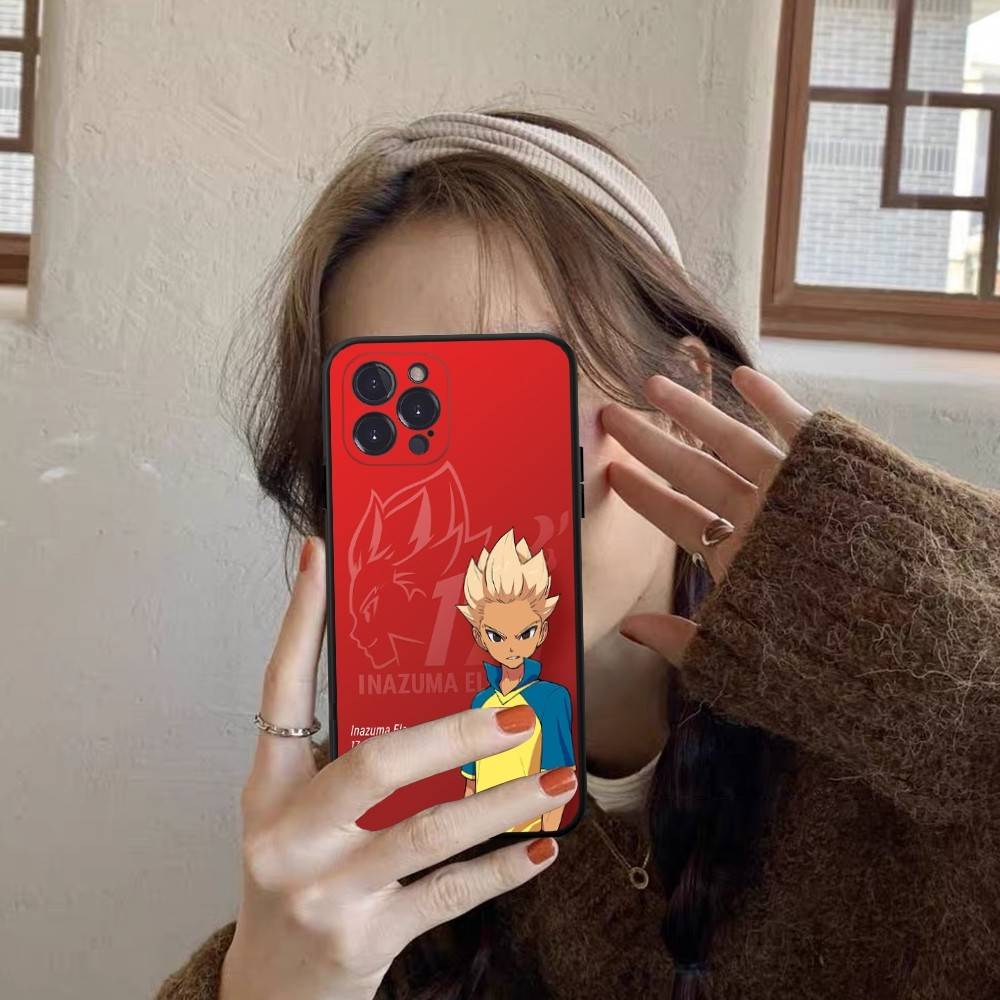 Axel Blaze Firestorm Inazuma Eleven Phone Case For Iphone 16 15 17 13 14 12 11 Pro Max Plus Black Shell Cover Case