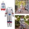 Bsrlons Kinder Silber Astronautenkostüm Für Sportspiele Und Cosplay Raumanzug Mit Pilotenoutfit