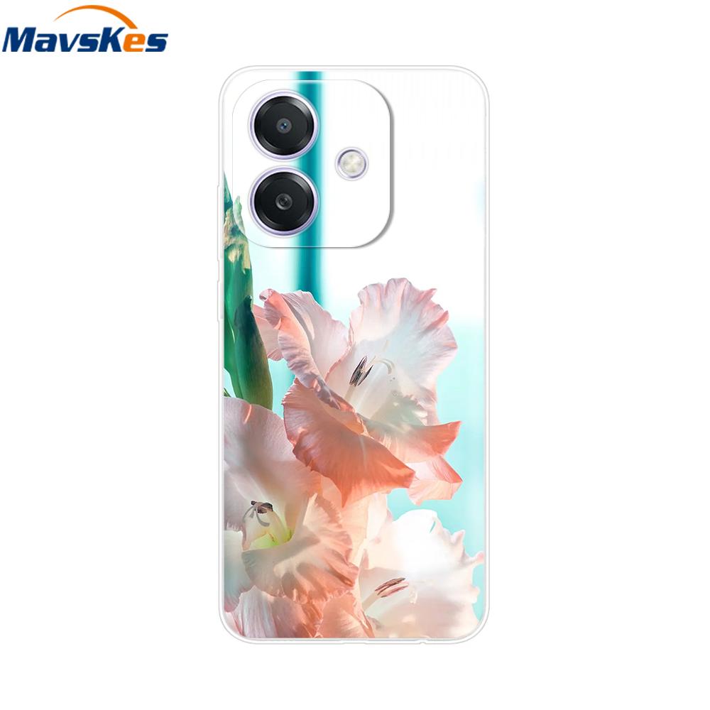 Soft Clear TPU Case For Oppo A3X A3 4G 5G 2024 Cases Soft Silicone Phone Cover for OPPOA3X OPPOA3 Protective Shell Cover Coque