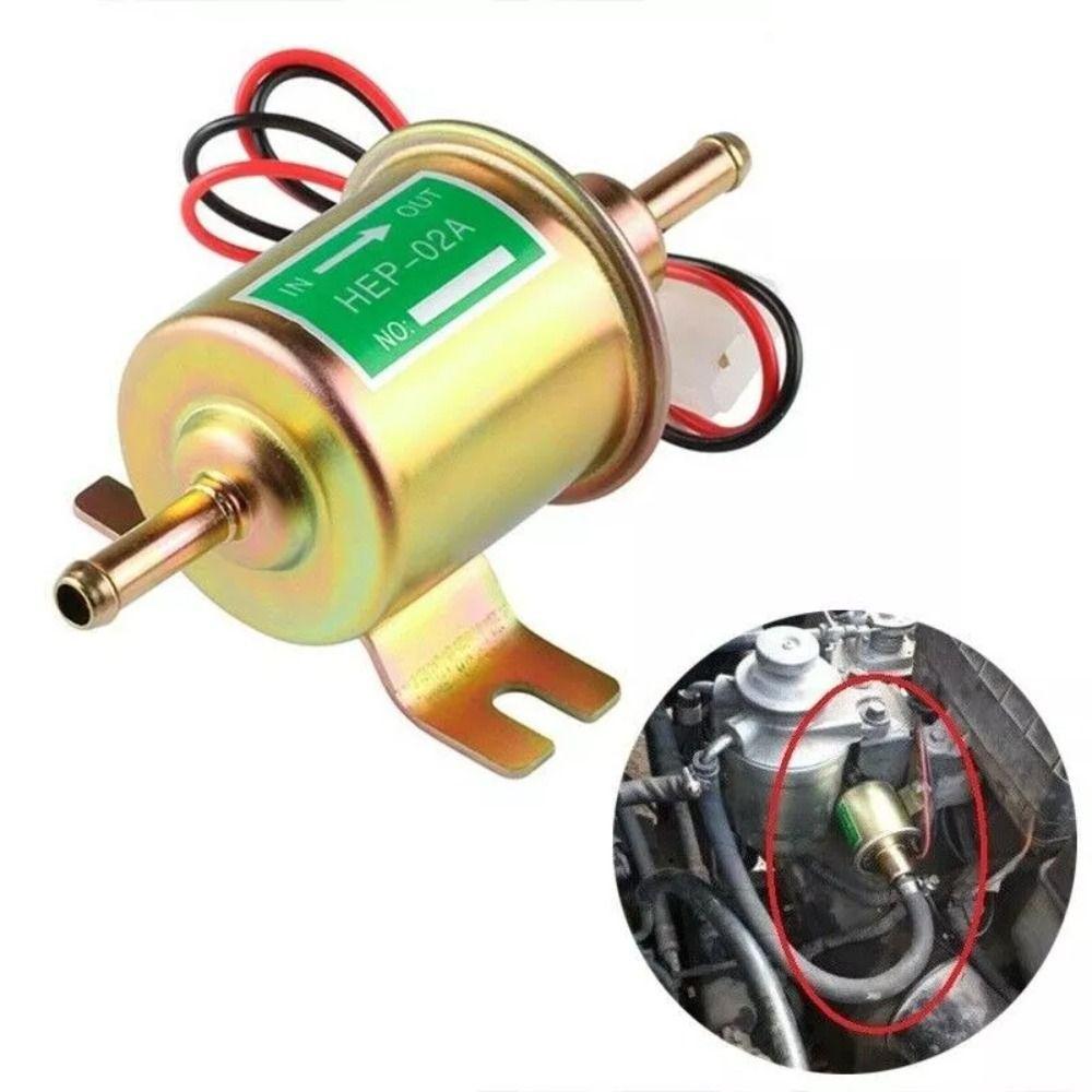 12V Fuel Pump HEP-02A Diesel Pump Universal Petrol Pump