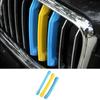 Fit For Volvo XC60 2018-2022 3-Color Front Center Mesh Grille Grill Strip Trim