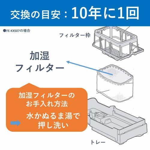 [Genuine product] Humidifying filter for Panasonic humidifier FE-ZKE07