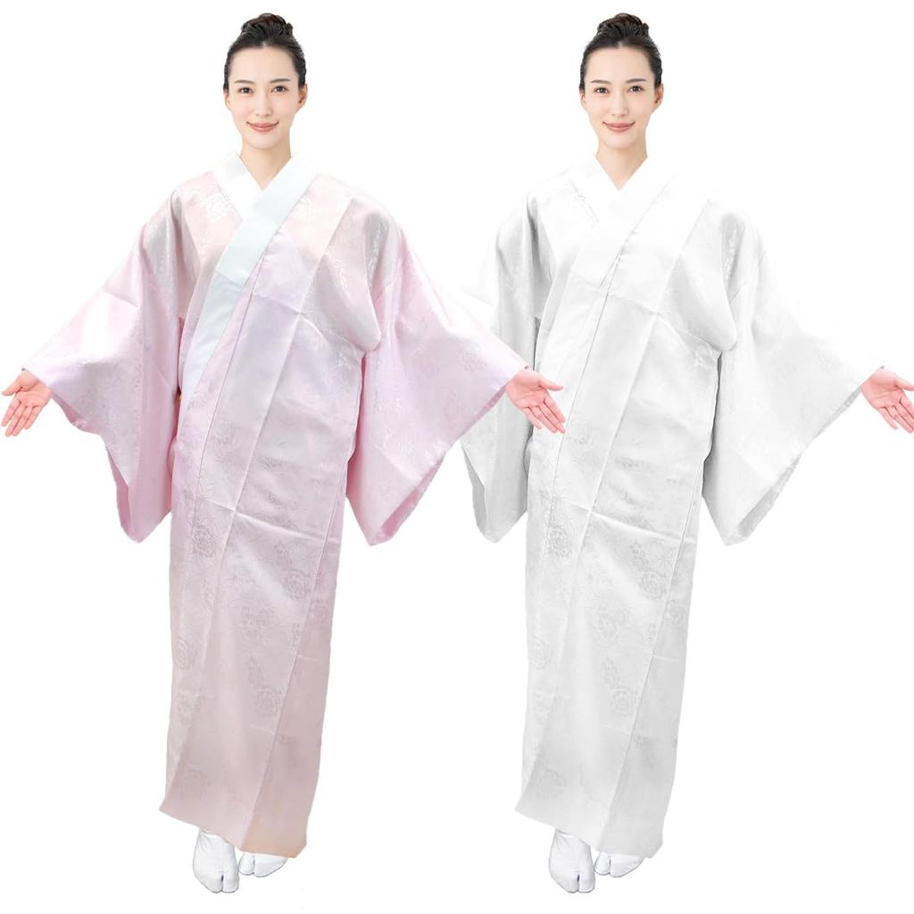 Tailored Washable Long Undergarment with Half Japanese Japanese For Visiting Mourning Pink [Kyoto Usagido] Collar, Accessories, Underwear, Weddings,