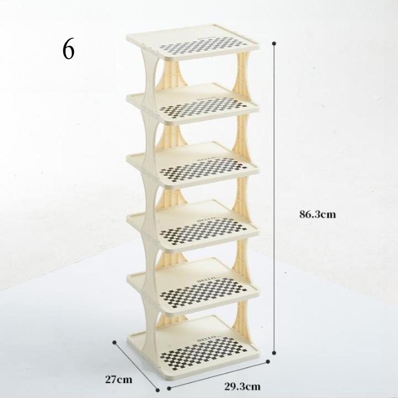 

Simple shoe rack, multi-layer crevice at the entrance of the home, office dormitory, space-saving layered entrance storage rack