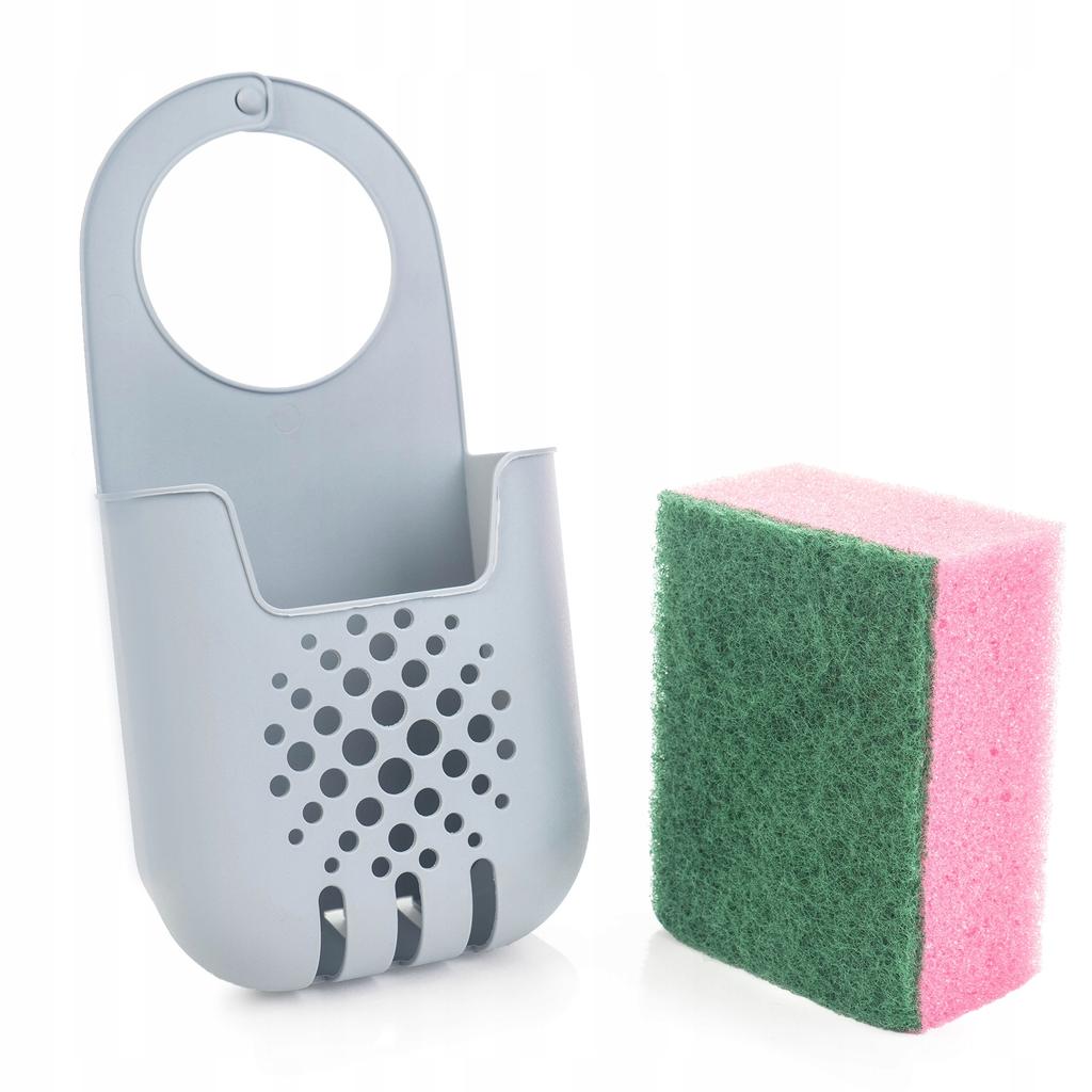 KADAX Kitchen Organizer for Sponge Holder for Sink with Sponge Utensil Holder