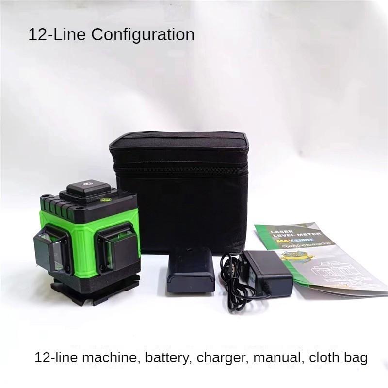 8/12/16 Line 360° Horizontal Vertical Measure Tool New High Precision Laser Level Infrared Automatic Leveling Green Light Projector