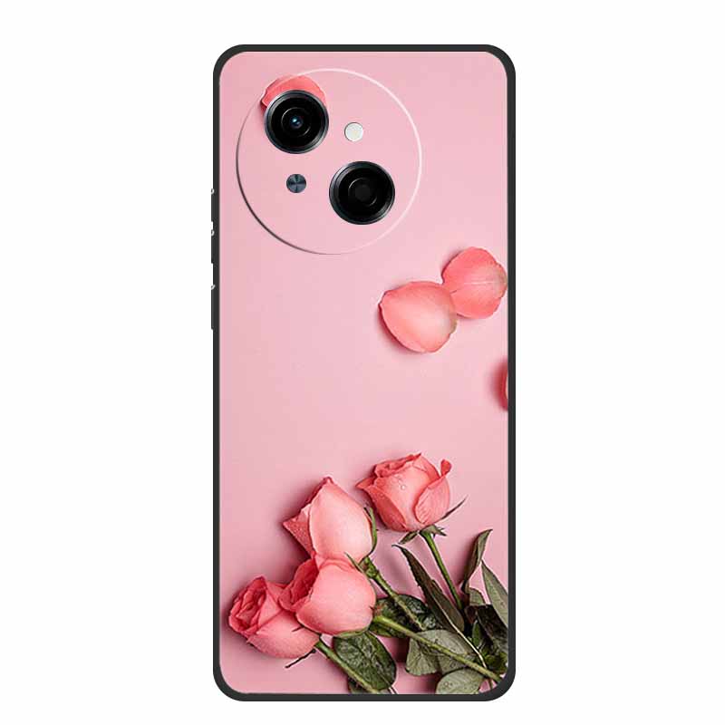 For Tecno Spark Go 1 S Case Coque Black Silicone Soft Phone Case For Tecno Spark 40C Go 1S Pop 9 4G Back Cover Case 40 C Funda