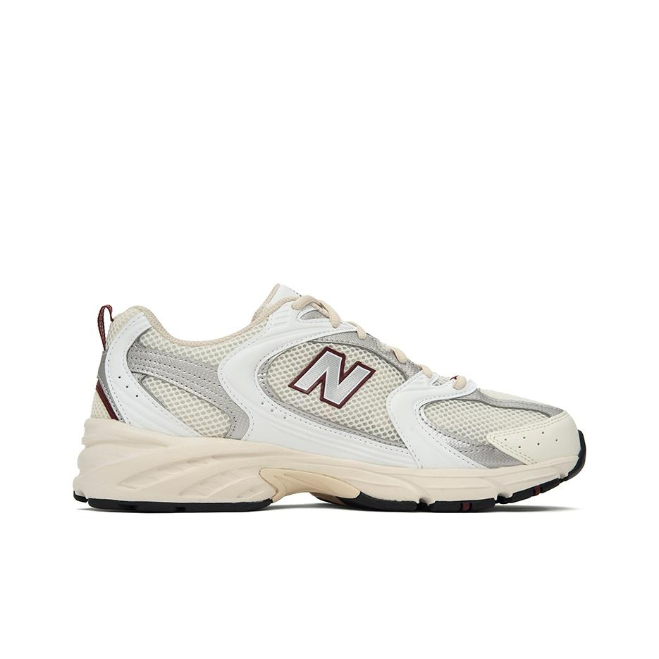 New Balance 530 Sea Salt Mercury Red Unisex Sneakers Cream White MR530SZ