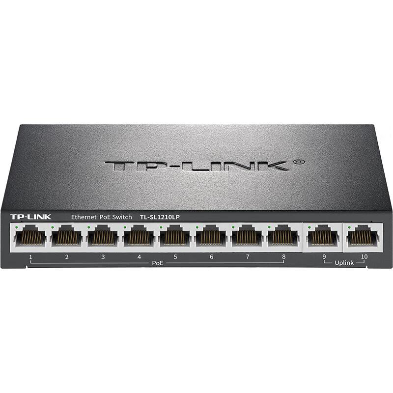 TP-LINK TL-SL1210LP 8-Port 100M PoE Switch