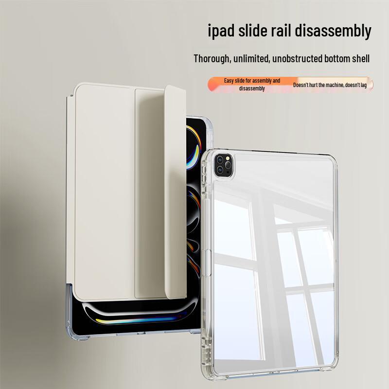 

ZhiTing iPad Magnetic Tri-Fold Protective Case with Pen Slot iPad 7/8/9 (10.2-inch)