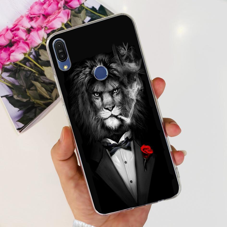 5.99" Case For Asus Zenfone Max Pro (M1) ZB601KL ZB602K Cover X00TDB Fashion Pattern Clear Soft Silicone Fundas Phone Back Cover