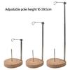 Single Thread Spool Holder Cone Spool Stand Sewing Machine Thread Stand with Heavy Base, Sewing Single Thread Holder