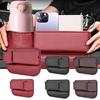 Car Seat Slot Storage Box Side Seat Filler Multipurpose Storage Box Leather Crevice Storage Organizer For Car Seat Slot Filler