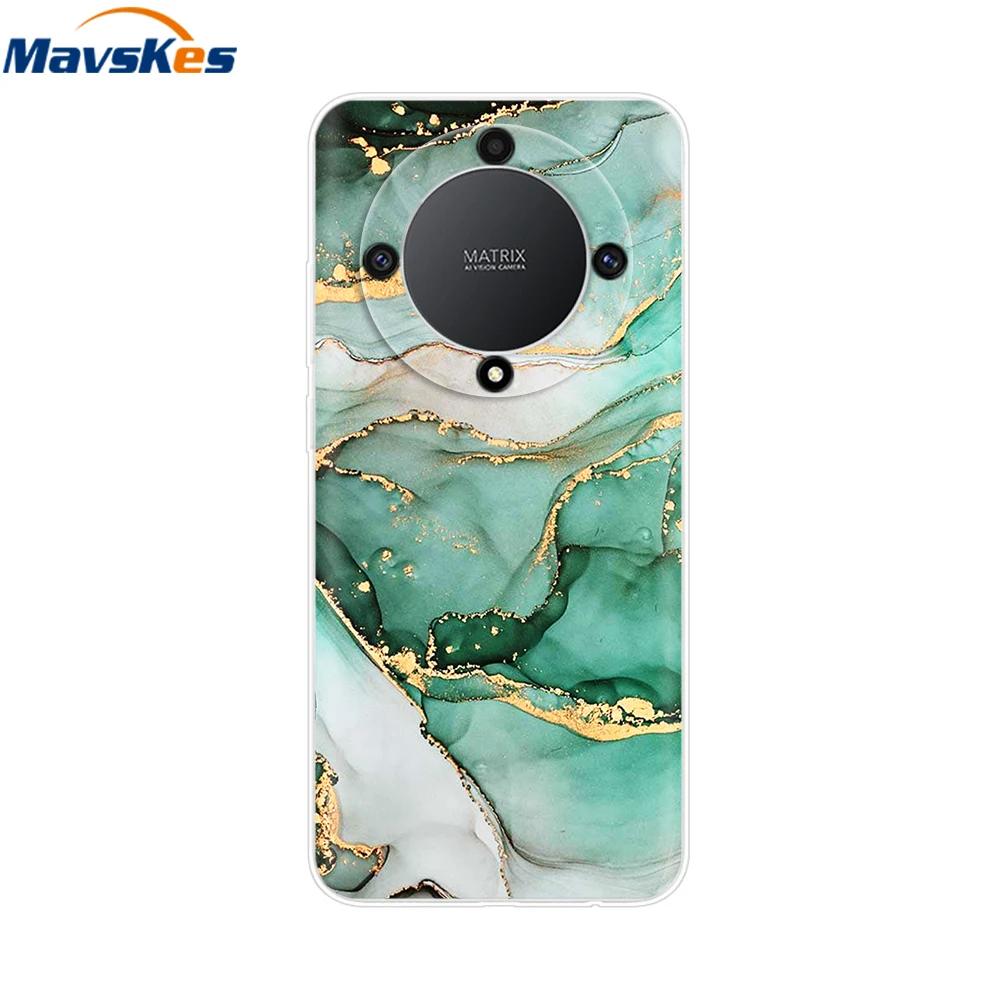 Soft Case For Honor Magic6 Lite TPU Silicone Phone Case For Honor X9b X9a Magic 5 6 Lite 5G Protective Shell Back Cover Fundas