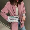 Women Newspaper Messenger Bag Shoulder Bag Personality Fashion Small Square Bag