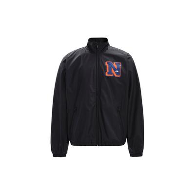Logo Print Windproof Training Loose Sports Jacket Men Jacket Black HJ3952-010