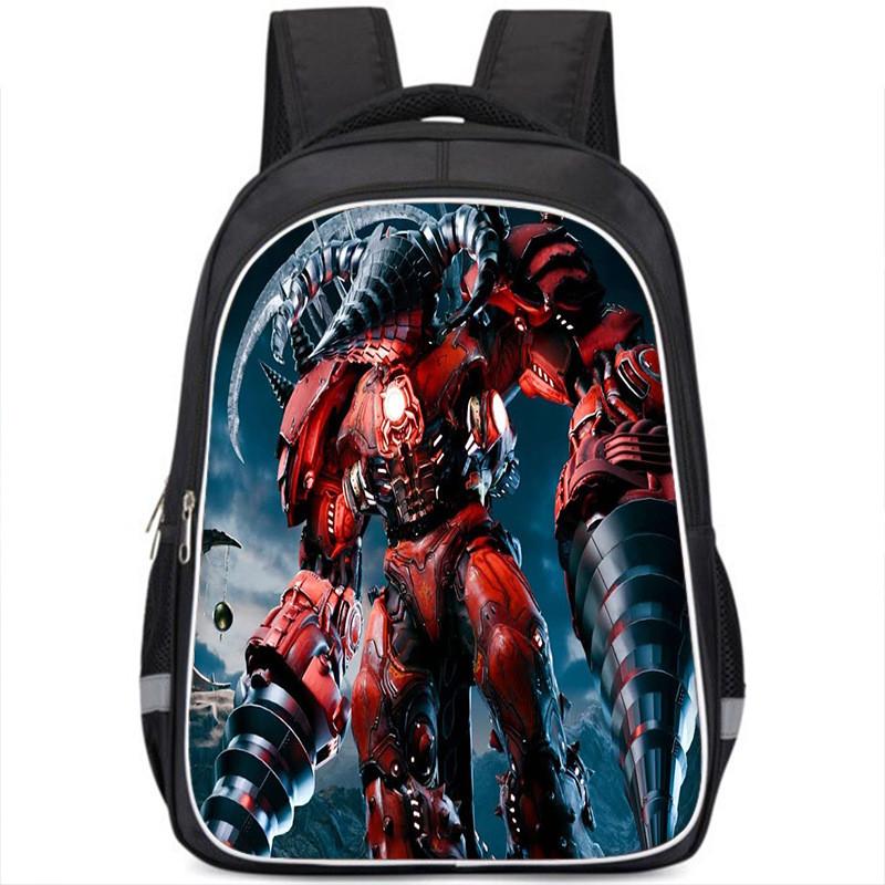 Vibrant Cartoon Character Backpack For Kids Stylish Oxford Cloth Large Capacity