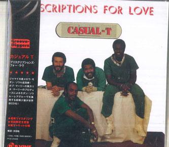 CD CASUAL-T - Prescriptions For Love(Limited Edit PCD25426 P-VINE RECORDS 2024 Japan Obi Soul/Funk