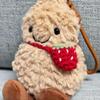 British J Peanut Doll Fun Peanut Doll Throw Pillow Plush Toy Bag Plush Pendant Peanut