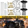 2x Förgasare Reparationsrenoveringssats För Kawasaki Prairie Brute Force650 KVF650 -US