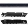 PIT66 Front Bumper Bracket Compatible With 2015-2017 Toyota Camry 2Pcs Left Driver And Right Passenger Side
