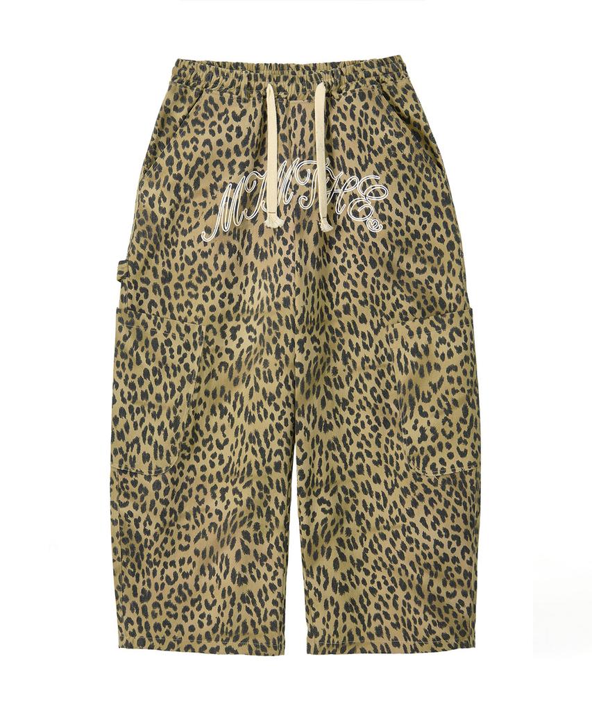 Mimdeowodeulobeu Bolo Print Wide Pants_Leopard Beige