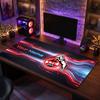 Tappetino per Mouse Grande Personalizzato FC Köln, Stampa Testo Nome Personalizzato, Tappetino da Scrivania Antiscivolo con Logo Calcio, Regalo per Gamer