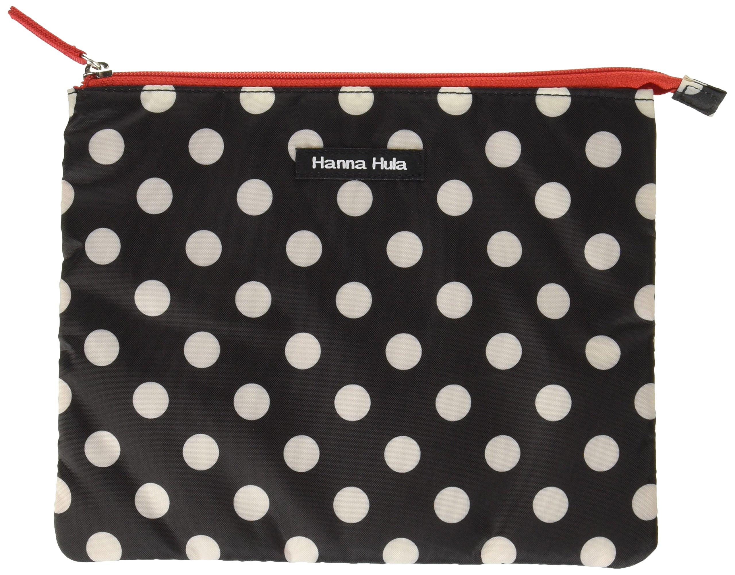 

Hanna Hula Deodorizing Polka Black Pouch,